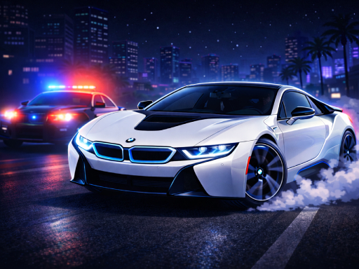 i8 City Driver Cover